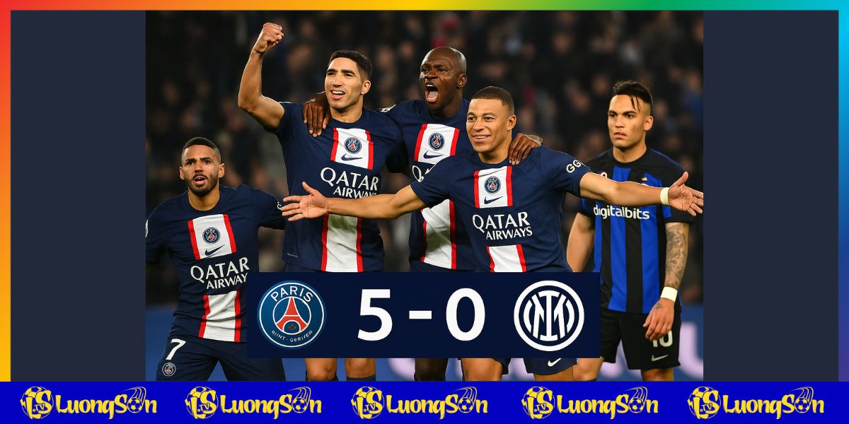PSG vô địch khi chiến thắng 5 bàn - tin Luongsontv